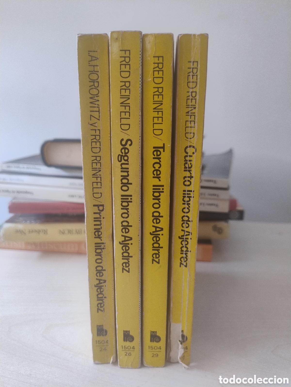 Libros de segunda mano: Lote completo 4 libros de Ajedrez &ndash; Reinfeld / Horowitz &ndash; Bruguera - Foto 3