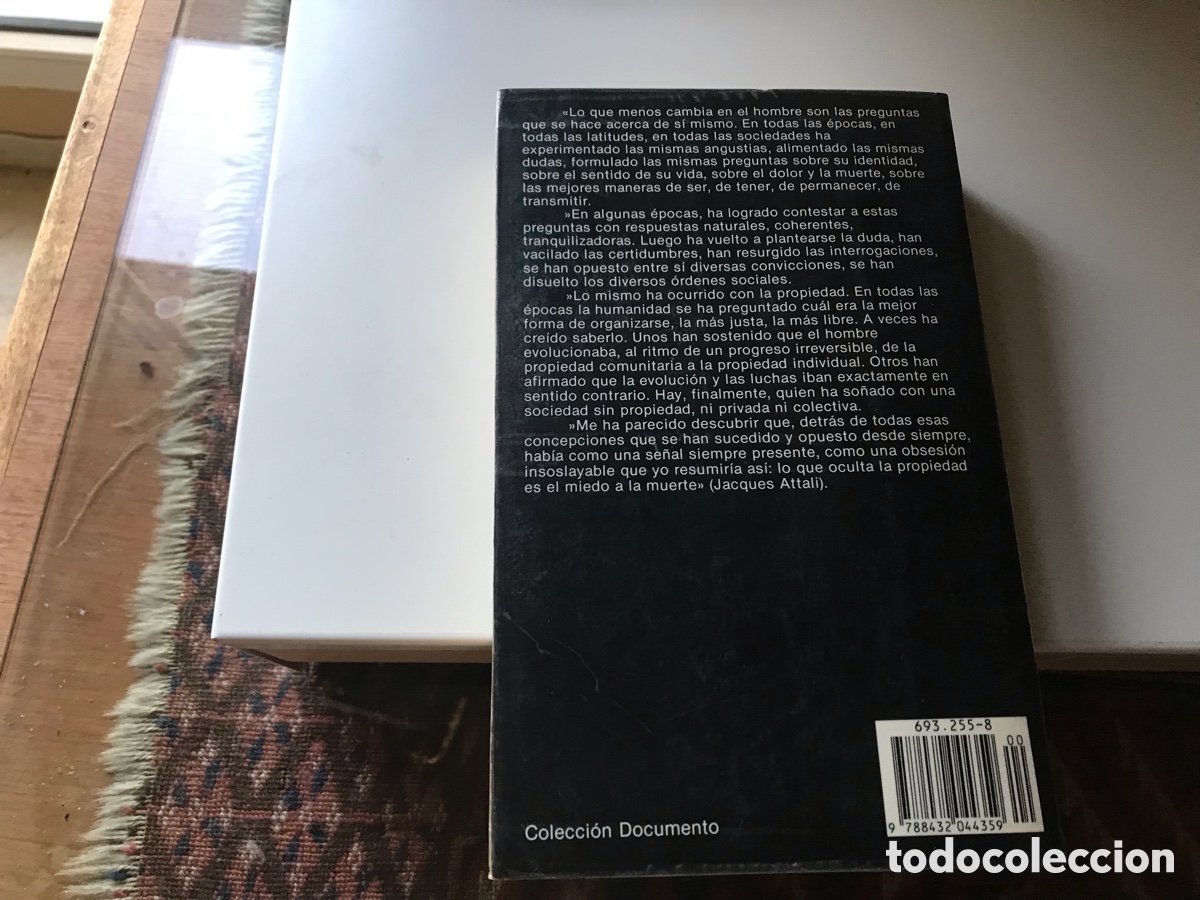 Libros de segunda mano: Historia de la propiedad. Jacques Attali. Planeta - Foto 2