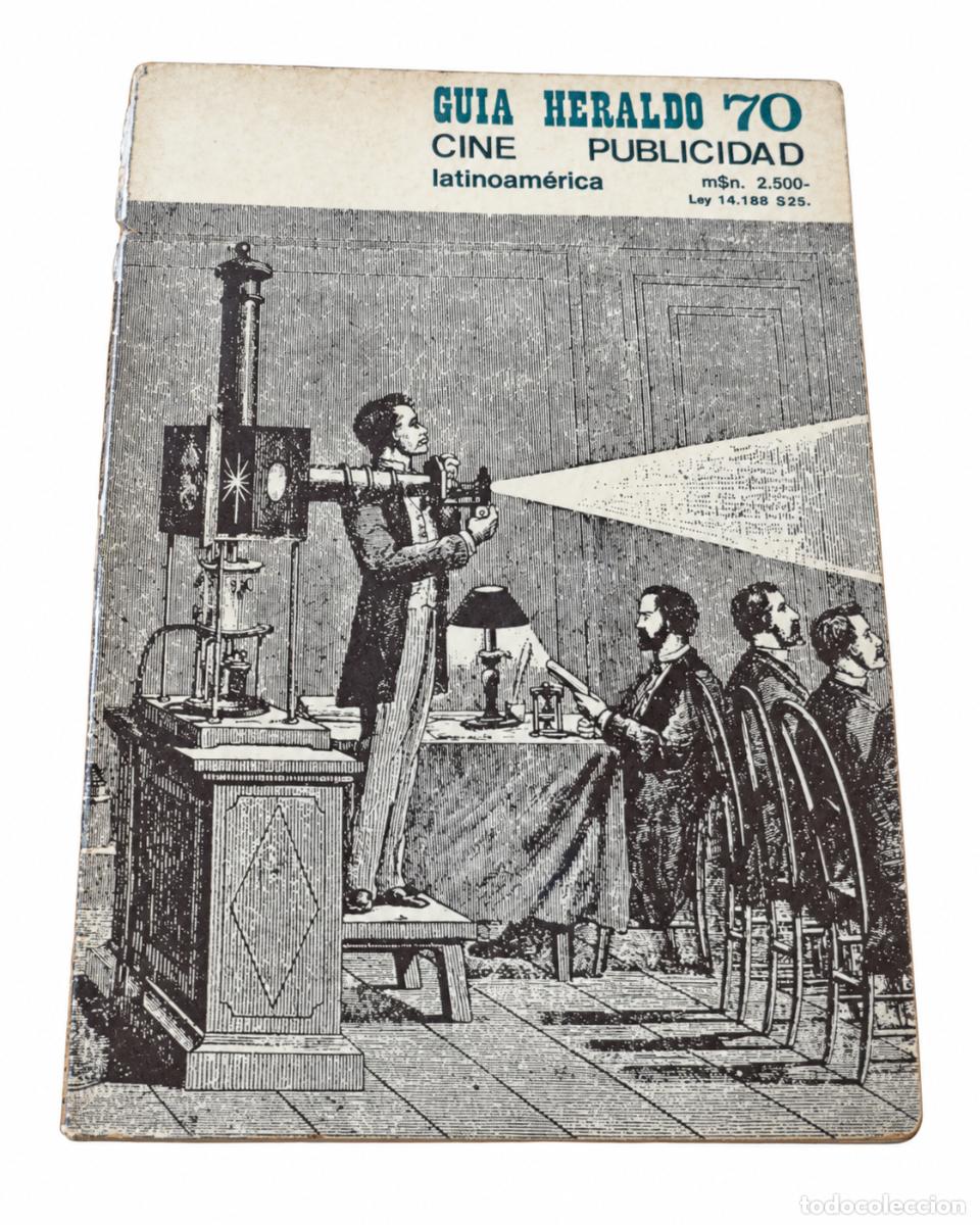 Libros de segunda mano: VV. AA. &ndash; Gu&iacute;a Heraldo &rsquo;70. Cine &ndash; Publicidad latinoam&eacute;rica &ndash; Heraldo &ndash; 1970 &ndash; LM