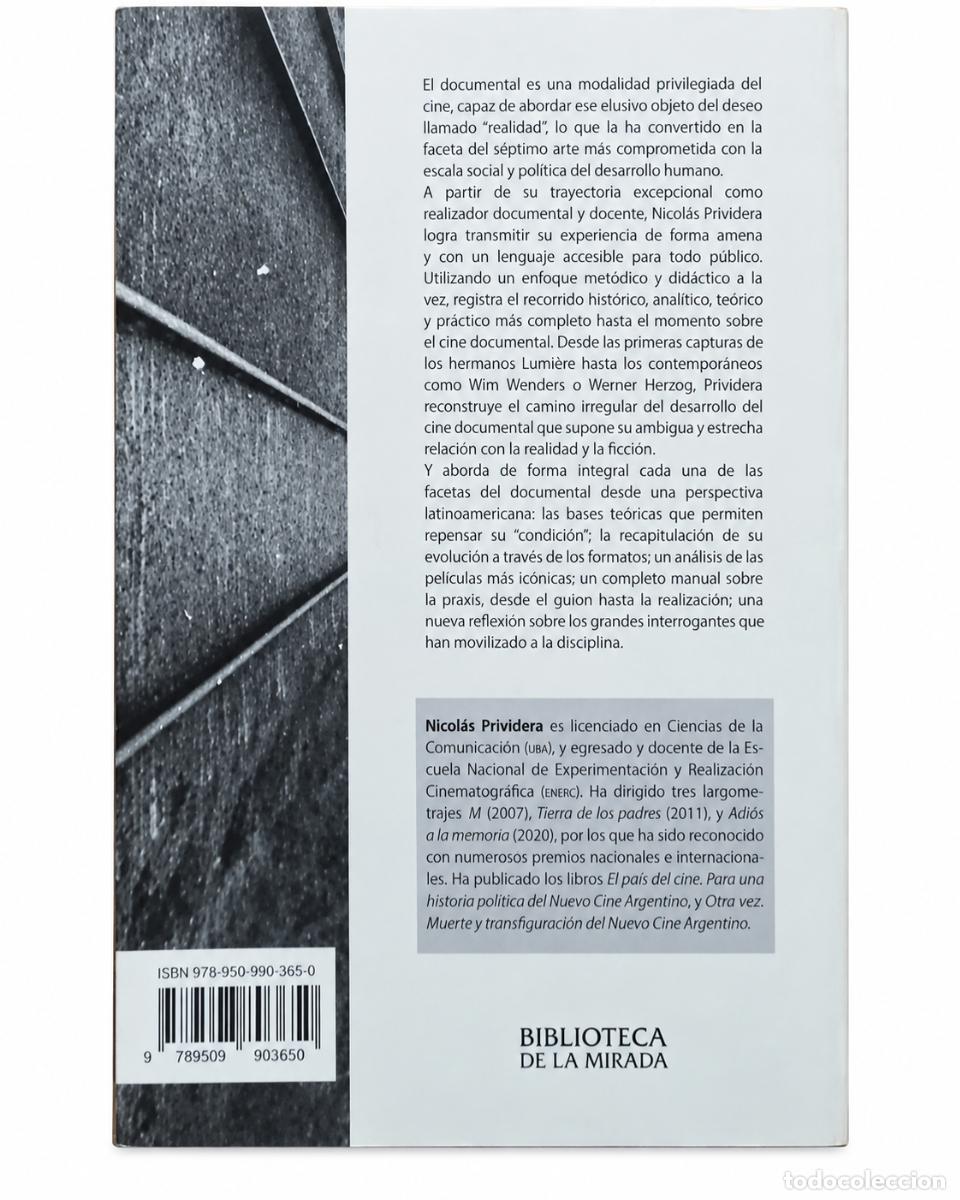 Libros de segunda mano: Nicol&aacute;s Prividera &ndash; Cine documental. La pasi&oacute;n de lo real &ndash; La Marca Editora &ndash; 2022 &ndash; LM - Foto 2