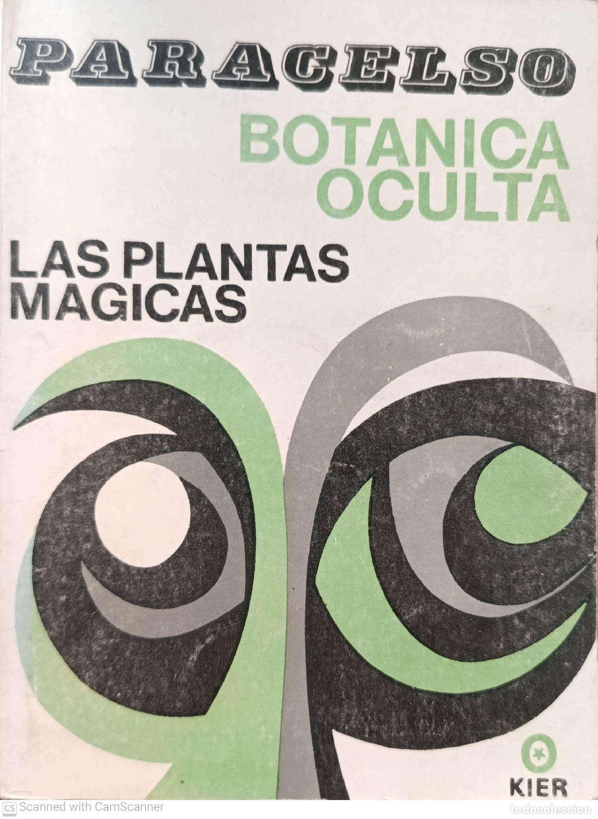 Libros de segunda mano: Botanica oculta. Las plantas magicas - Paracelso