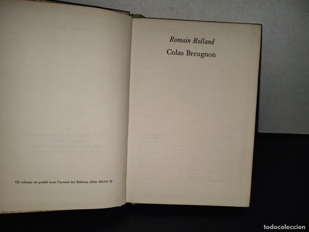 Libros de segunda mano: 196- Colas Breugnon - Romain Rolland - 1970 - Foto 3