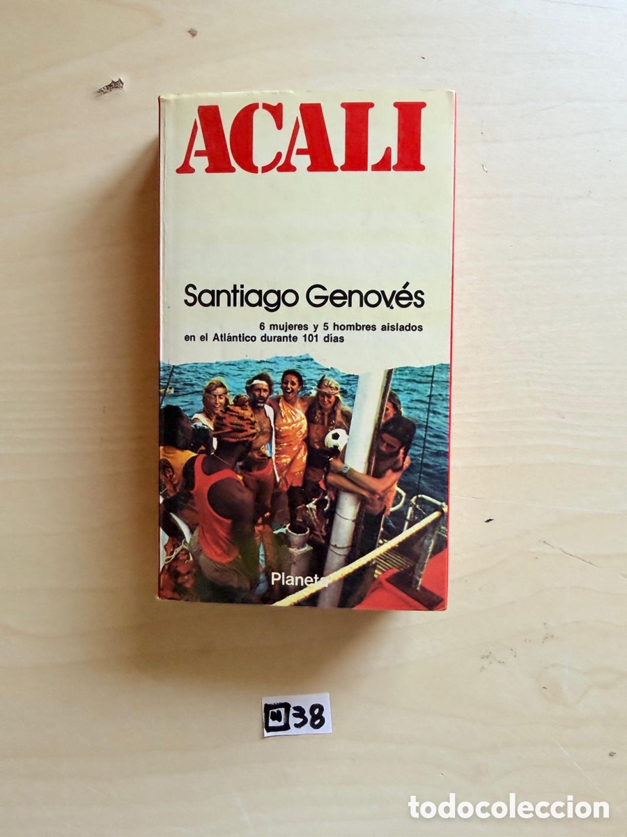 Libros de segunda mano: Libro acali Santiago genov&eacute;s - Foto 1