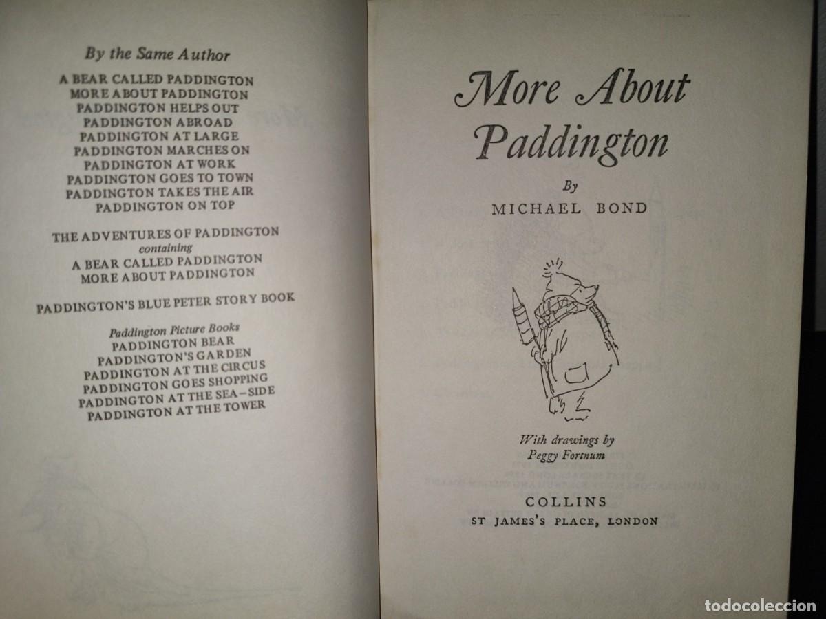 Libros de segunda mano: 196- More About Paddington - Michael Bond - 1975 - Foto 4
