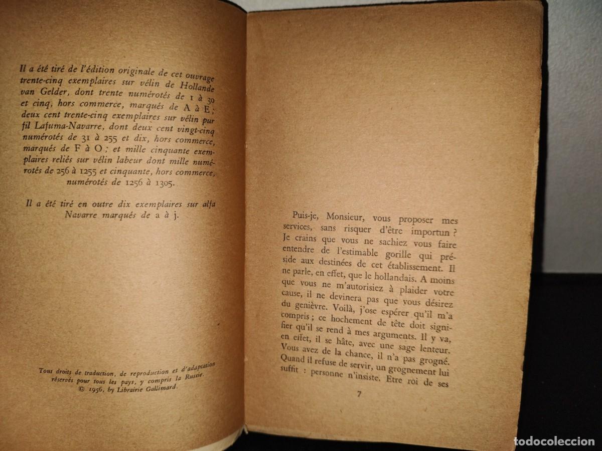 Libros de segunda mano: 196- La Chute. R&eacute;cit - Albert Camus - Gallimard, 1956 - Foto 5