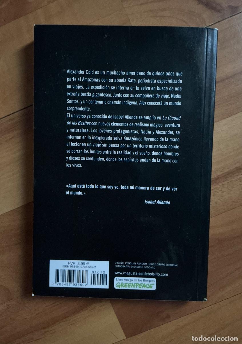 Libros de segunda mano: La ciudad de las bestias. Isabel Allende. - Foto 2
