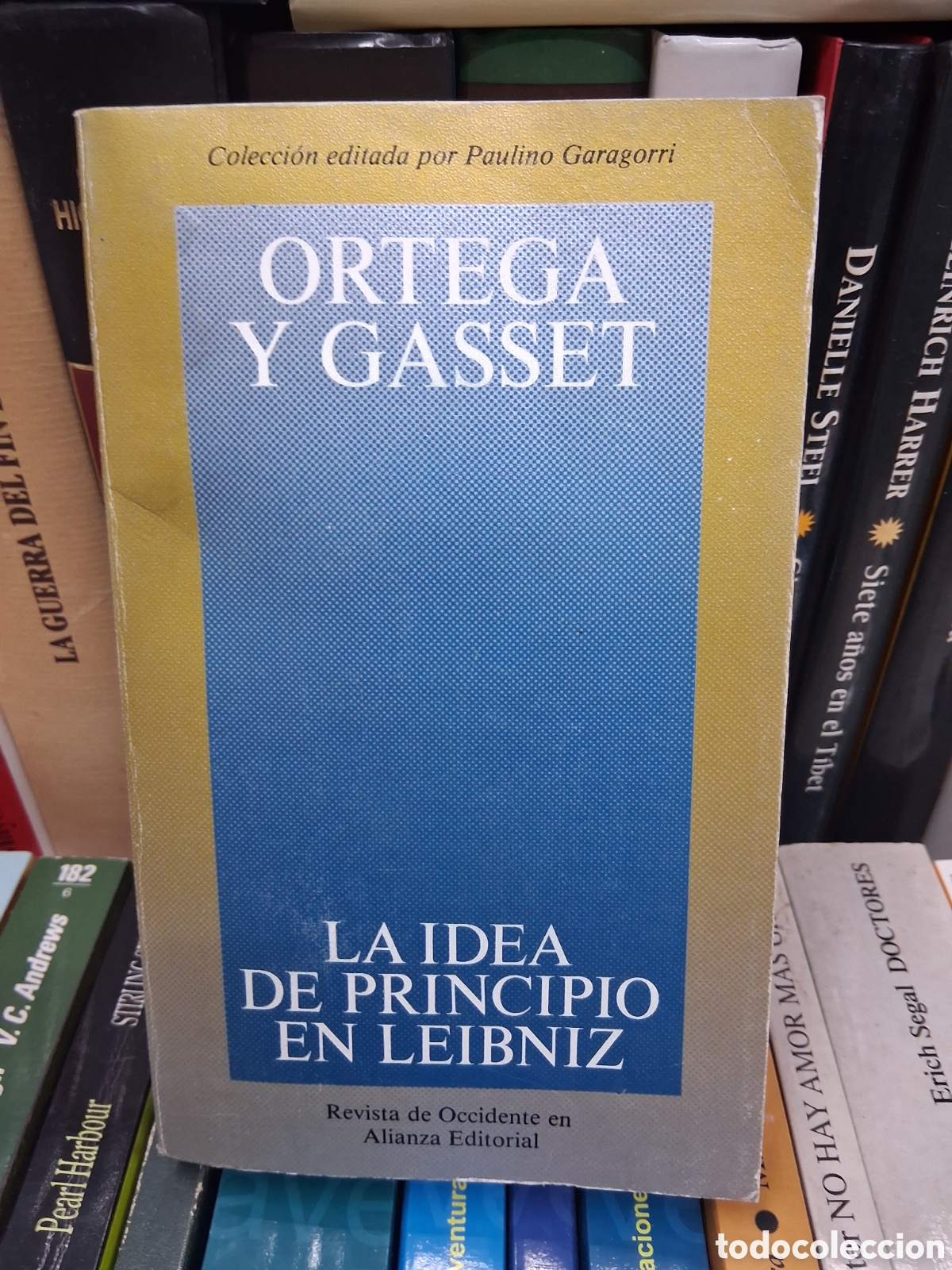 Libros de segunda mano: La idea de principio en Leibniz - Ortega y Gasset - Alianza editorial