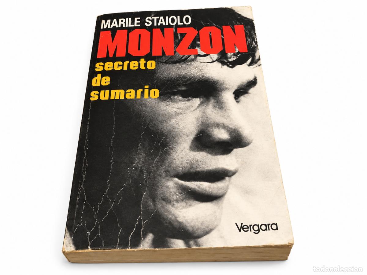 Libros de segunda mano: Maril&eacute; Staiolo &ndash; Monz&oacute;n. Secreto de sumario &ndash; Javier Vergara &ndash; 1991 &ndash; LM