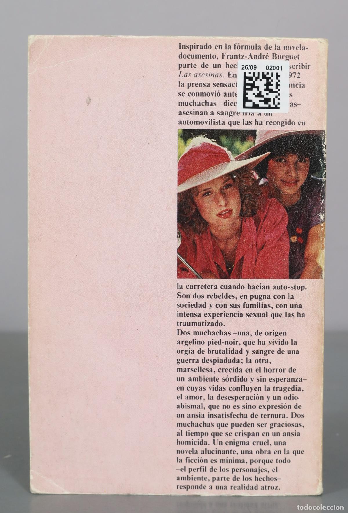 Libros de segunda mano: Las asesinas - Frantz-Andr&eacute; Burguet - Foto 2