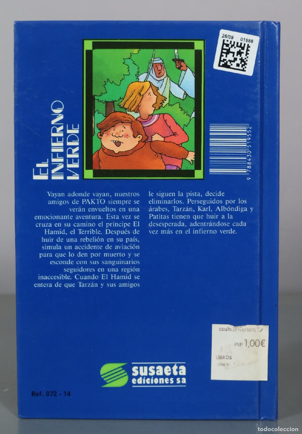 Libros de segunda mano: El infierno verde - Stefan Wolf - Susaeta Ediciones SA - Foto 2