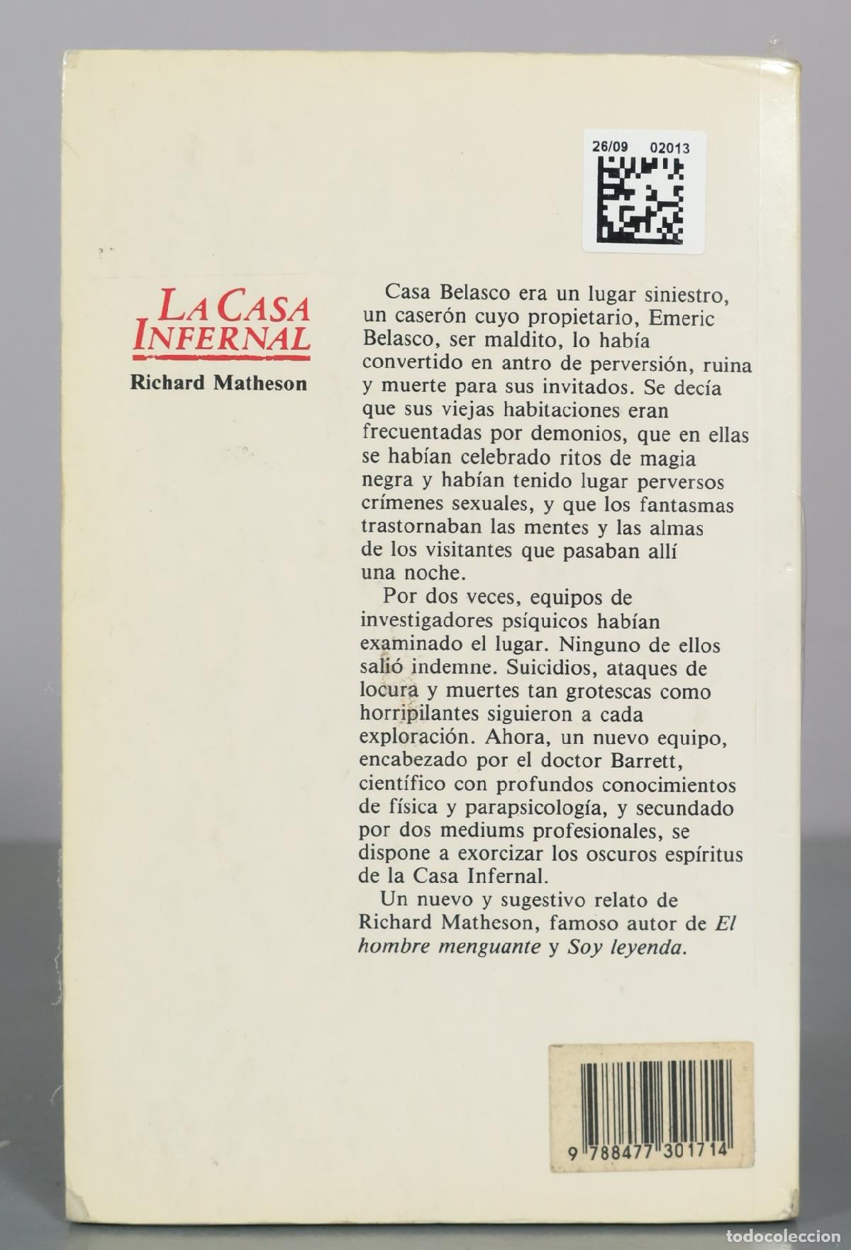 Libros de segunda mano: La Casa Infernal - Richard Matheson - Agata - Foto 2