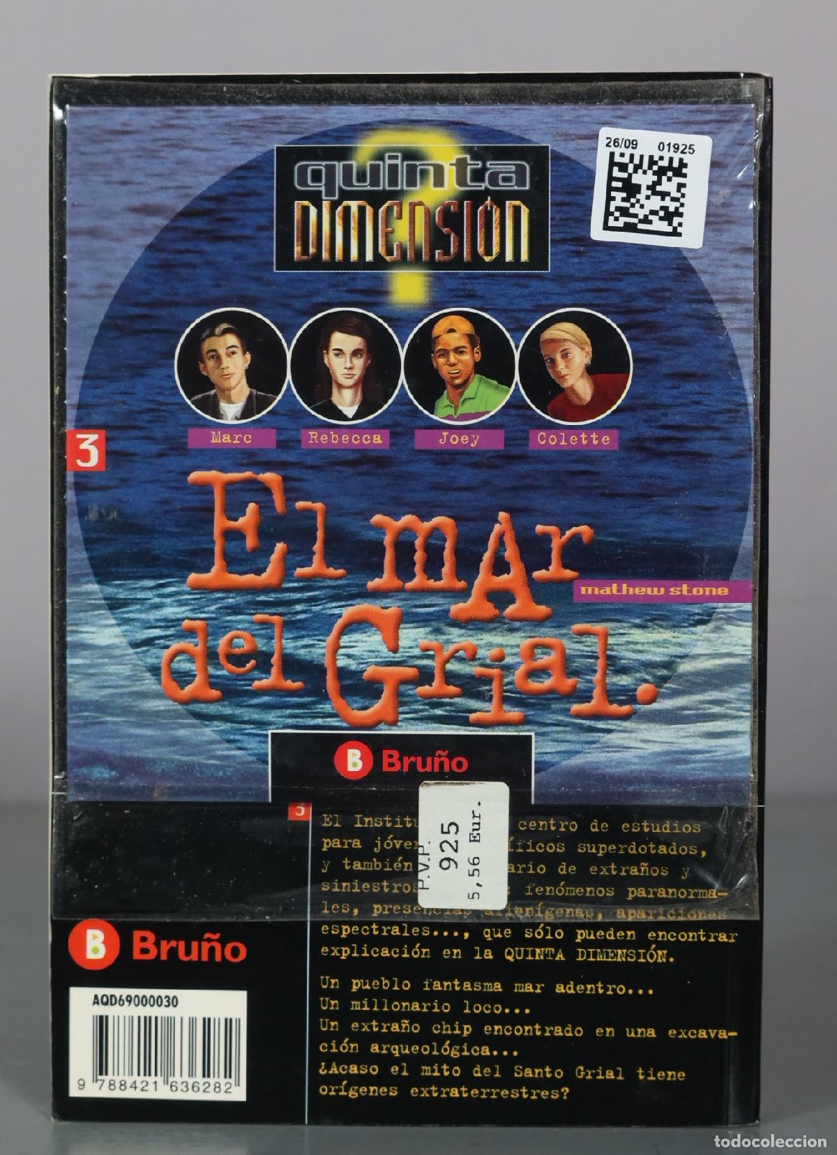 Libros de segunda mano: El mar del Grial - Mathew Stone - Editorial Bru&ntilde;o - Foto 2