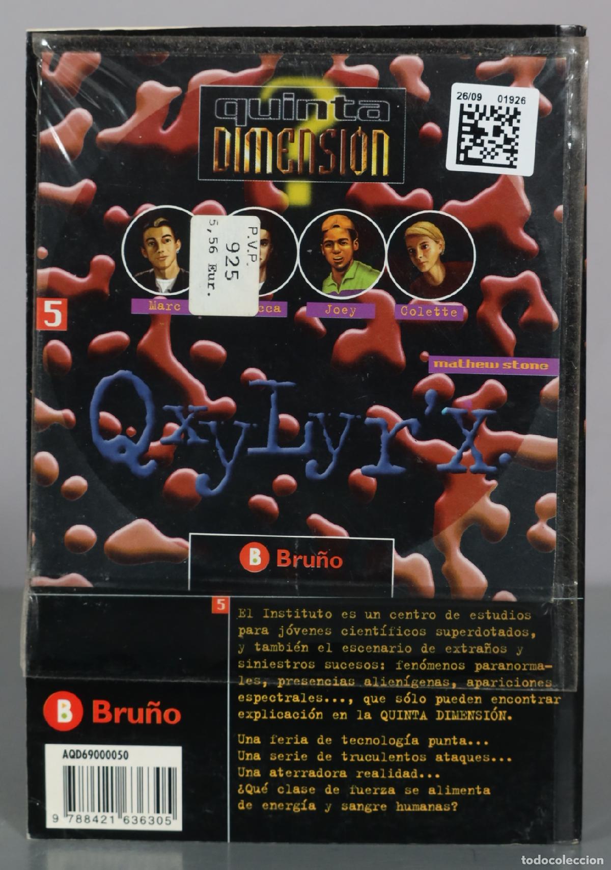 Libros de segunda mano: Quinta Dimensi&oacute;n - QxyLyrX - Mathew Stone - Bru&ntilde;o - Foto 2