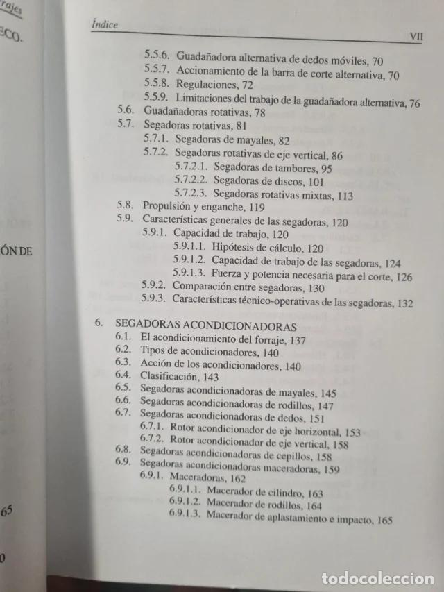 Libros de segunda mano: MAQUINARIA DE RECOLECCI&Oacute;N DE FORRAJES - Foto 5
