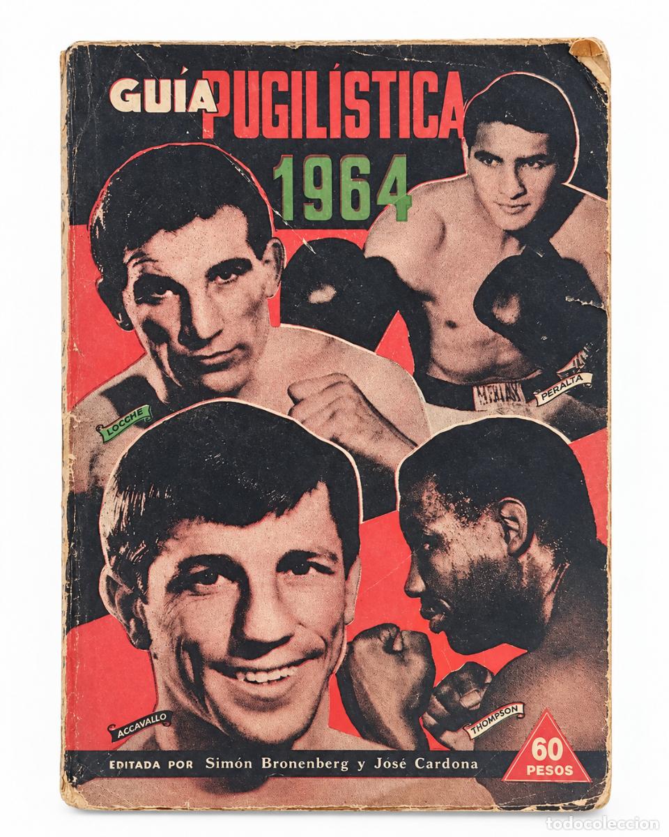 Libros de segunda mano: SIM&Oacute;N BRONENBERG Y JOS&Eacute; CARDONA &ndash; GU&Iacute;A PUGIL&Iacute;STICA 1964 &ndash; LM