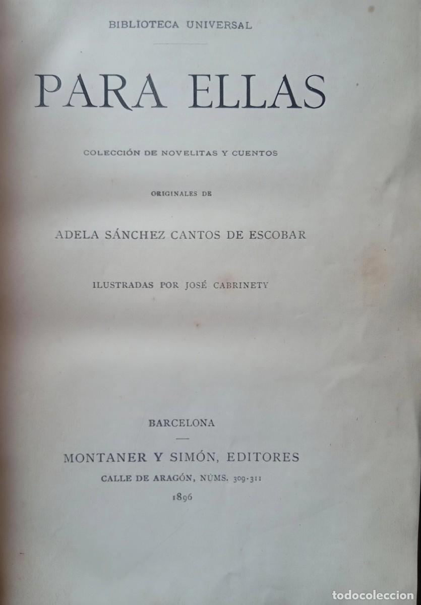 Libros de segunda mano: 4 libros antiguos 1896 - 1903 - 1904 - 1905 - Foto 10
