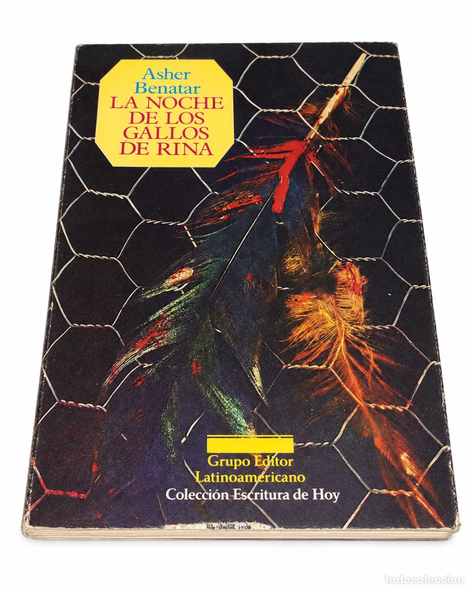 Libros de segunda mano: ASHER BENATAR &ndash; LA NOCHE DE LOS GALLOS DE RI&Ntilde;A &ndash; LM - Foto 1