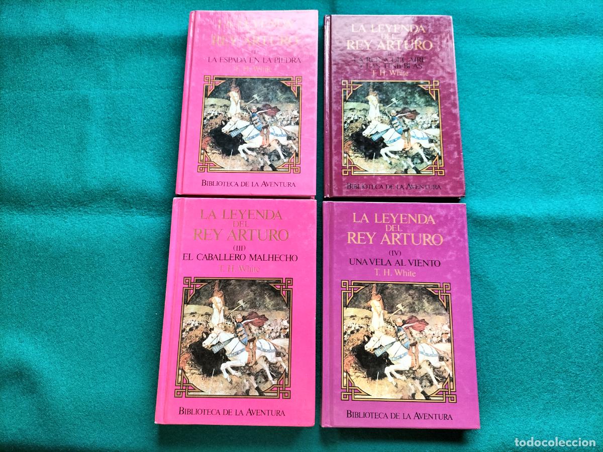 Libros de segunda mano: LA LEYENDA DEL REY ARTURO - T. H. WHITE - 4 VOLUMENES - COMPLETA - EDITORIAL DEBATE - 1986 -1988