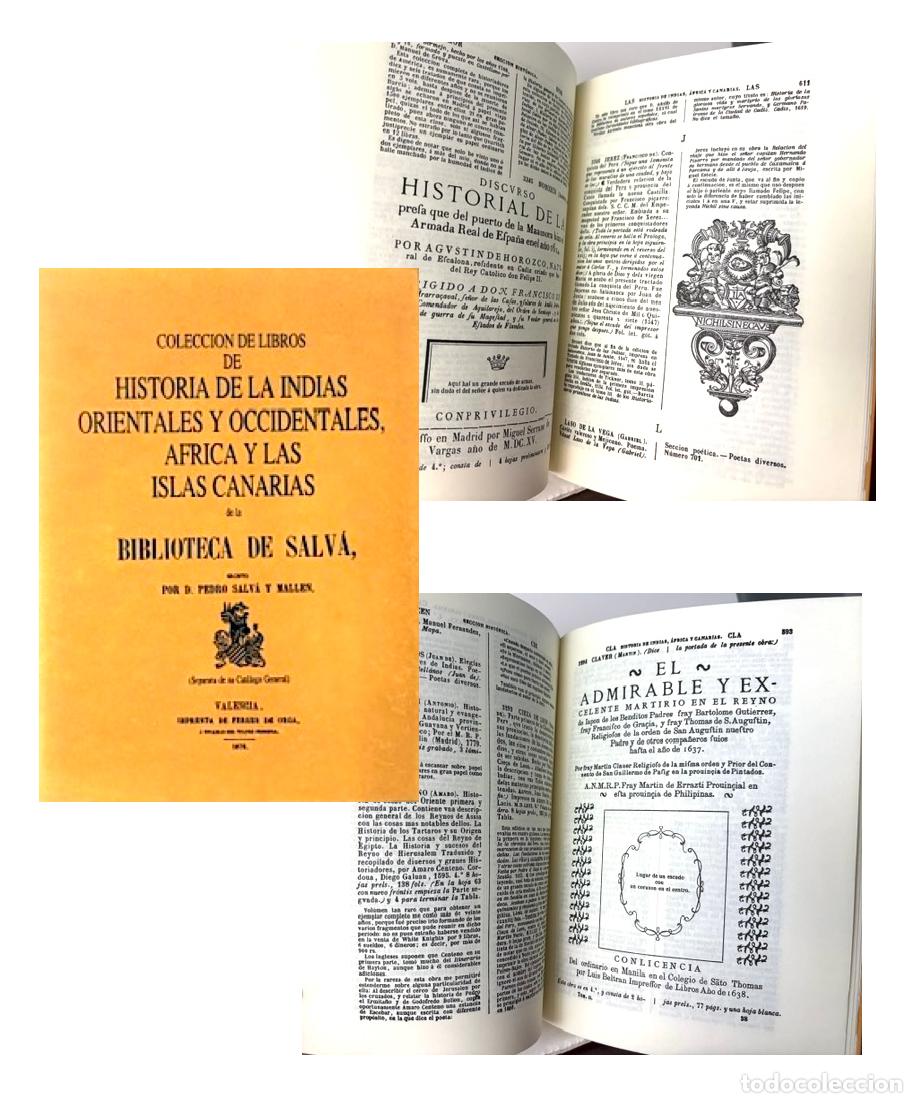 Libros de segunda mano: Historia de las Indias Orientales y Occidentales, &Aacute;frica y las Islas Canarias (Biblioteca Salva