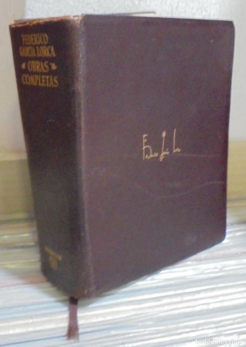 Libros de segunda mano: Obras completas. Federico Garc&iacute;a Lorca. Aguilar