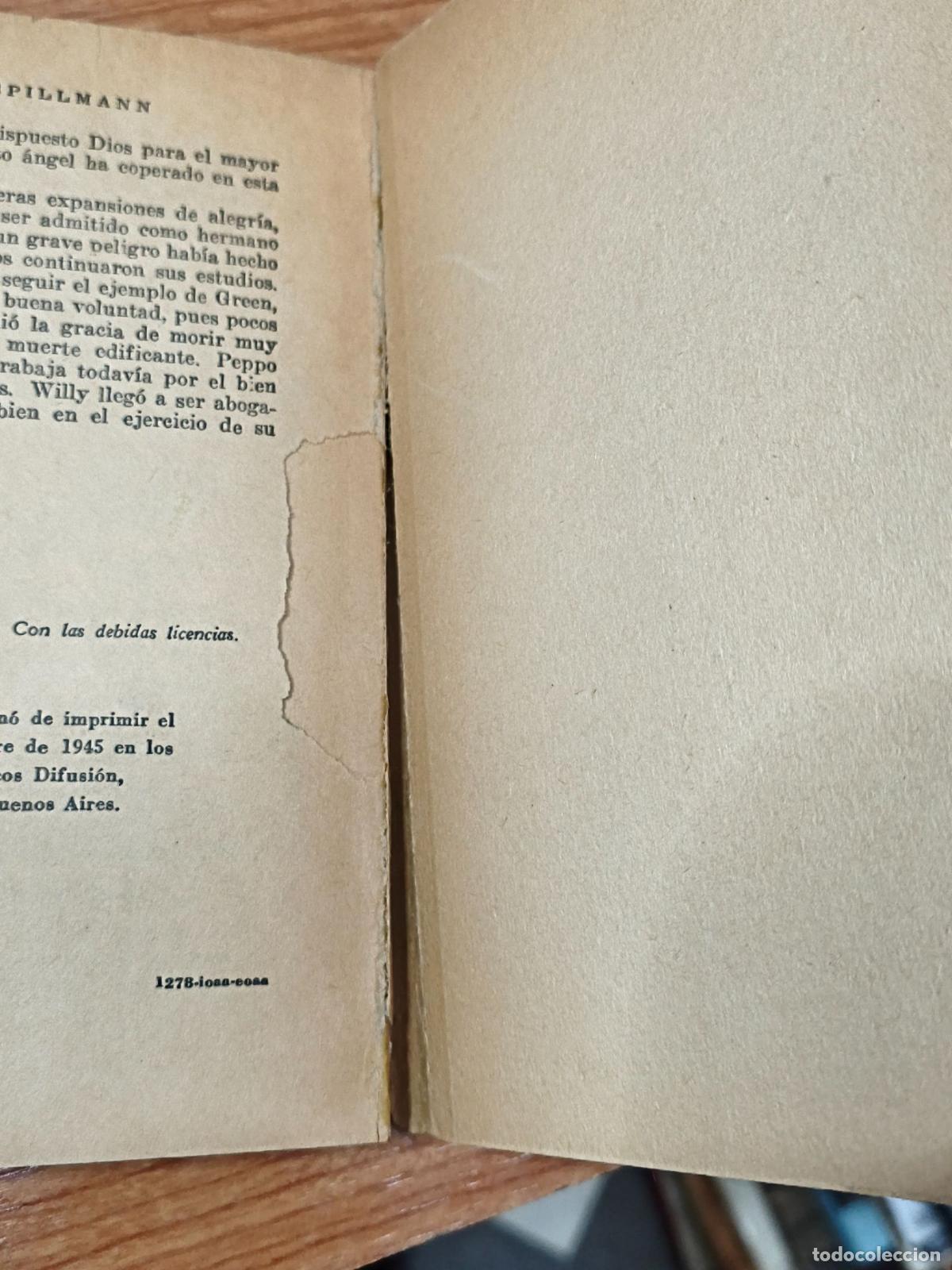 Libros de segunda mano: Los N&aacute;ufragos - Jose Spillman - Editorial Difusi&oacute;n - Foto 3