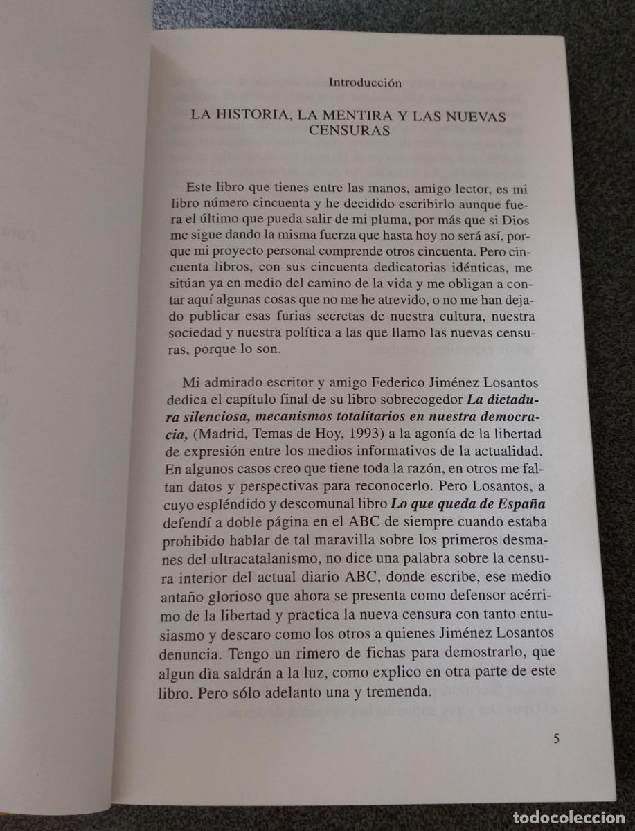 Libros de segunda mano: Los A&ntilde;os Mentidos Ricardo De La Cierva - Foto 5