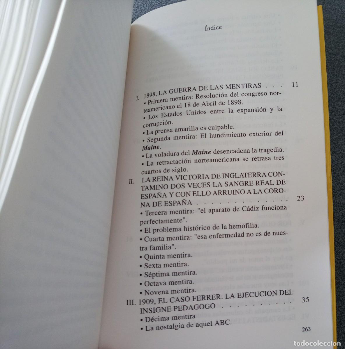 Libros de segunda mano: Los A&ntilde;os Mentidos Ricardo De La Cierva - Foto 7