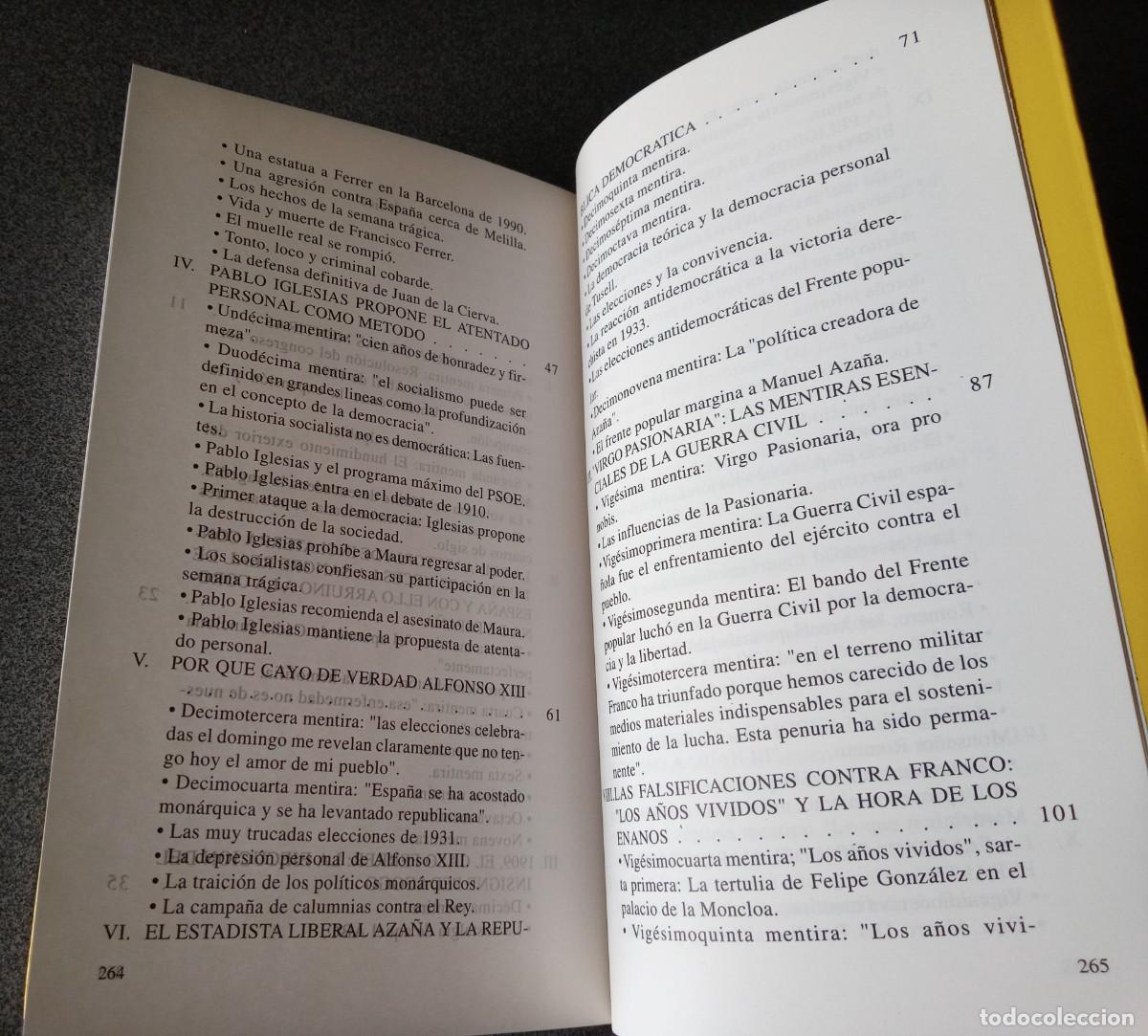Libros de segunda mano: Los A&ntilde;os Mentidos Ricardo De La Cierva - Foto 8