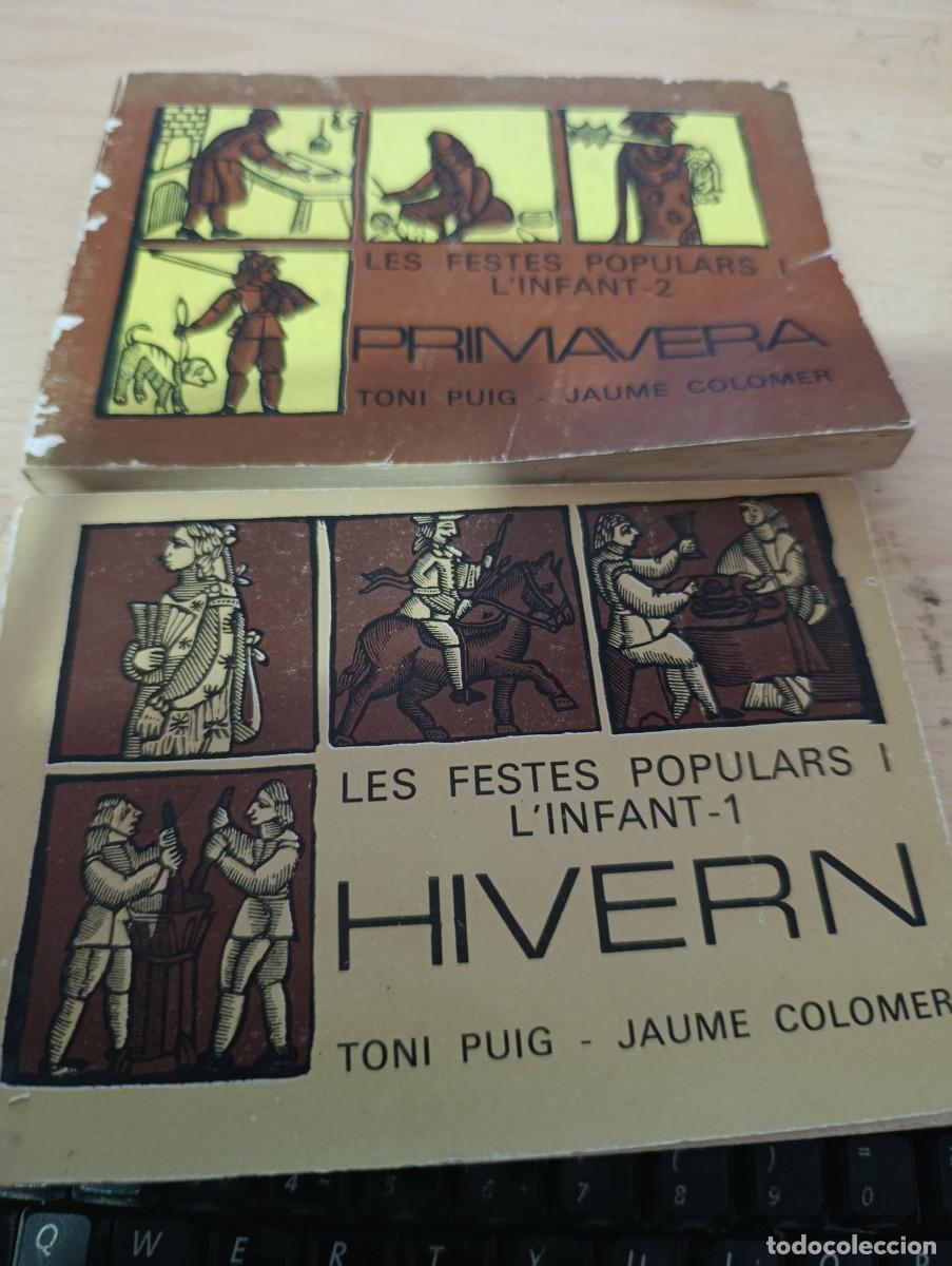 Libros de segunda mano: LES FESTES POPULARS L`INFANT. 1 Y 2. PRIMAVERA. EST33B1