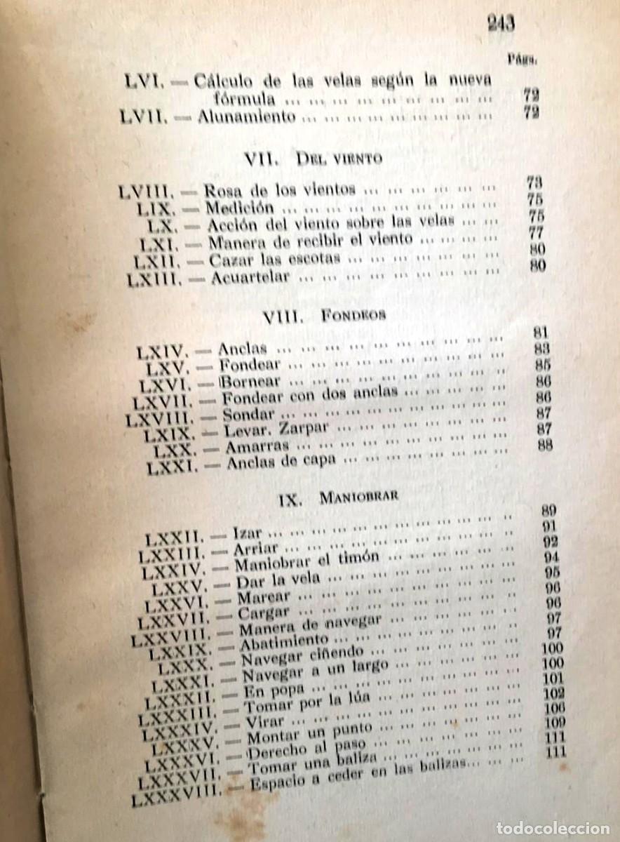 Libros de segunda mano: Lote 2 Libros Antiguos N&aacute;utica - Foto 5