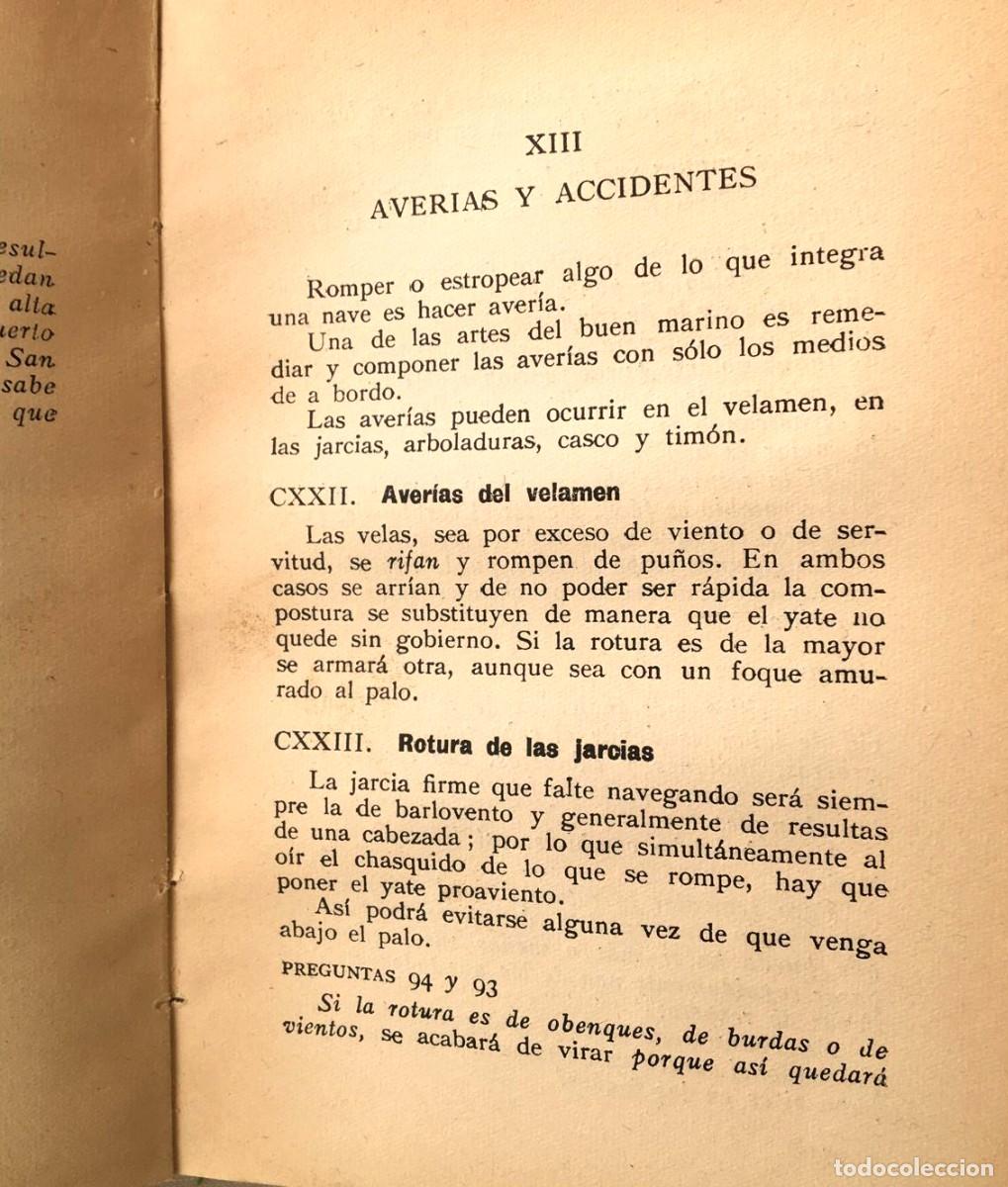 Libros de segunda mano: Lote 2 Libros Antiguos N&aacute;utica - Foto 10