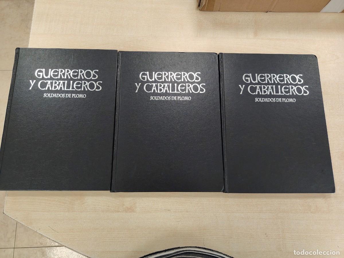 Libros de segunda mano: COLECCI&Oacute;N GUERREROS Y CABALLEROS SOLDADOS DE PLOMO RBA &ndash; 3 TOMOS