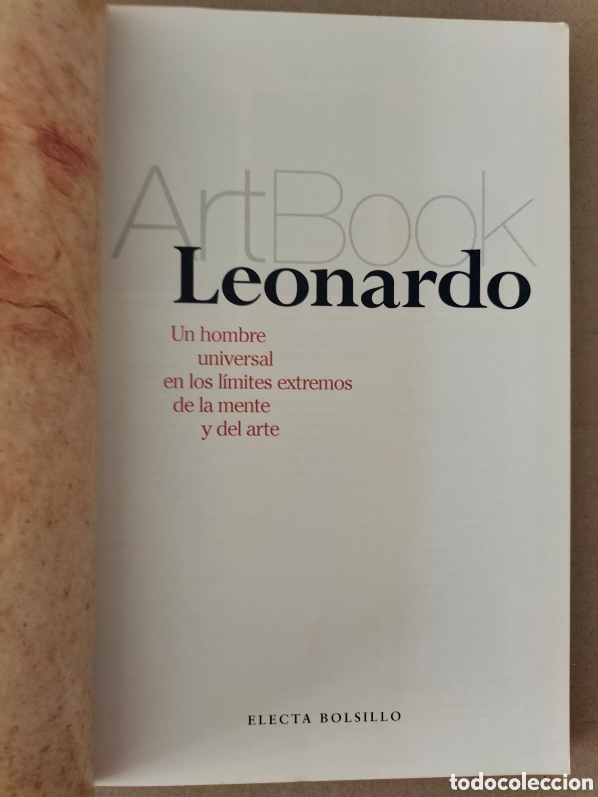 Libros de segunda mano: Artbook Leonardo. Electa bolsillo, 1999. Libro - Foto 2