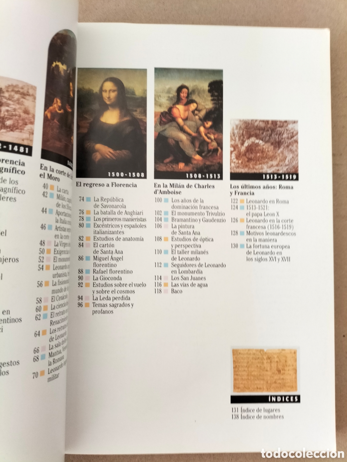 Libros de segunda mano: Artbook Leonardo. Electa bolsillo, 1999. Libro - Foto 4
