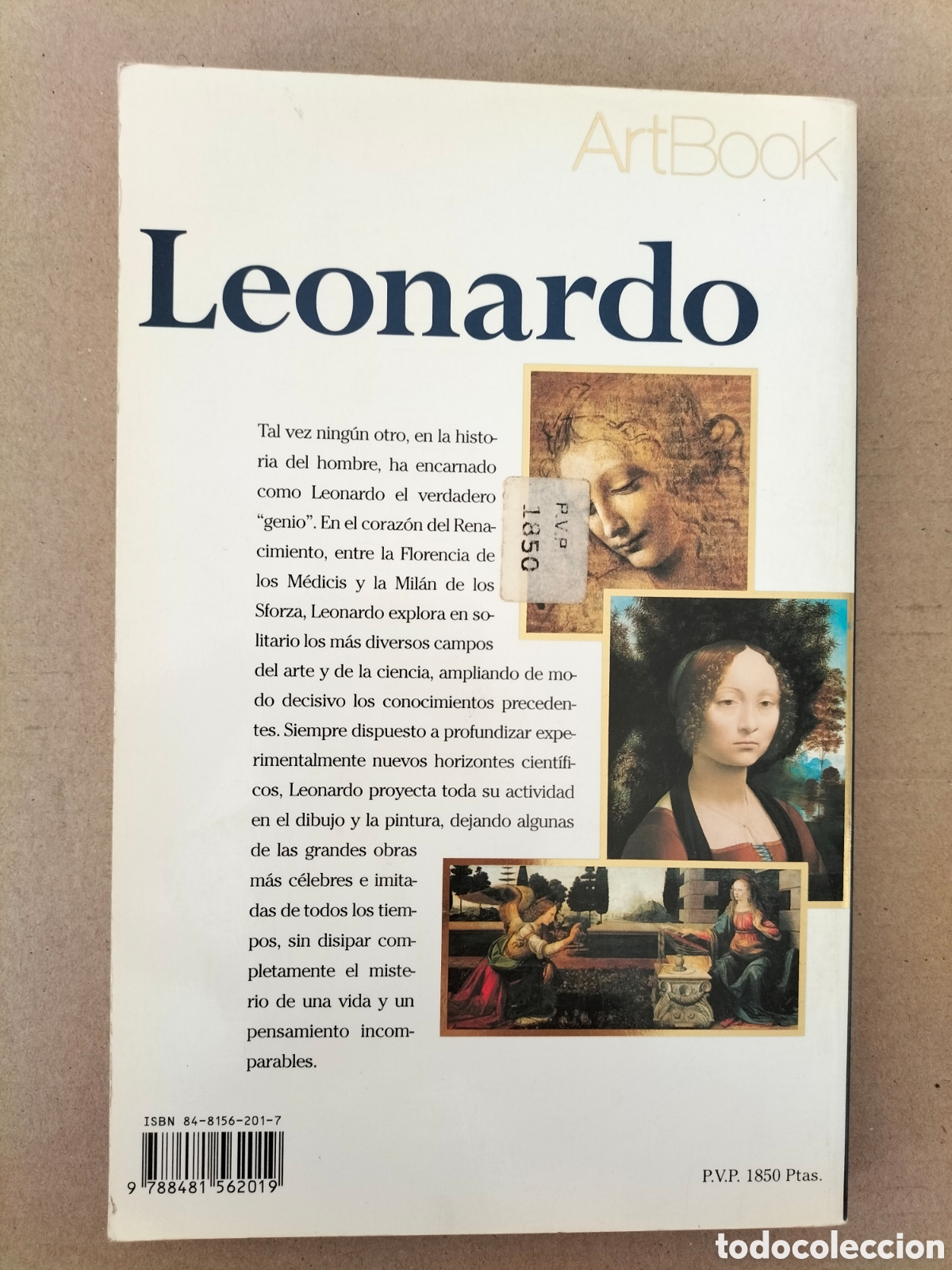 Libros de segunda mano: Artbook Leonardo. Electa bolsillo, 1999. Libro - Foto 11