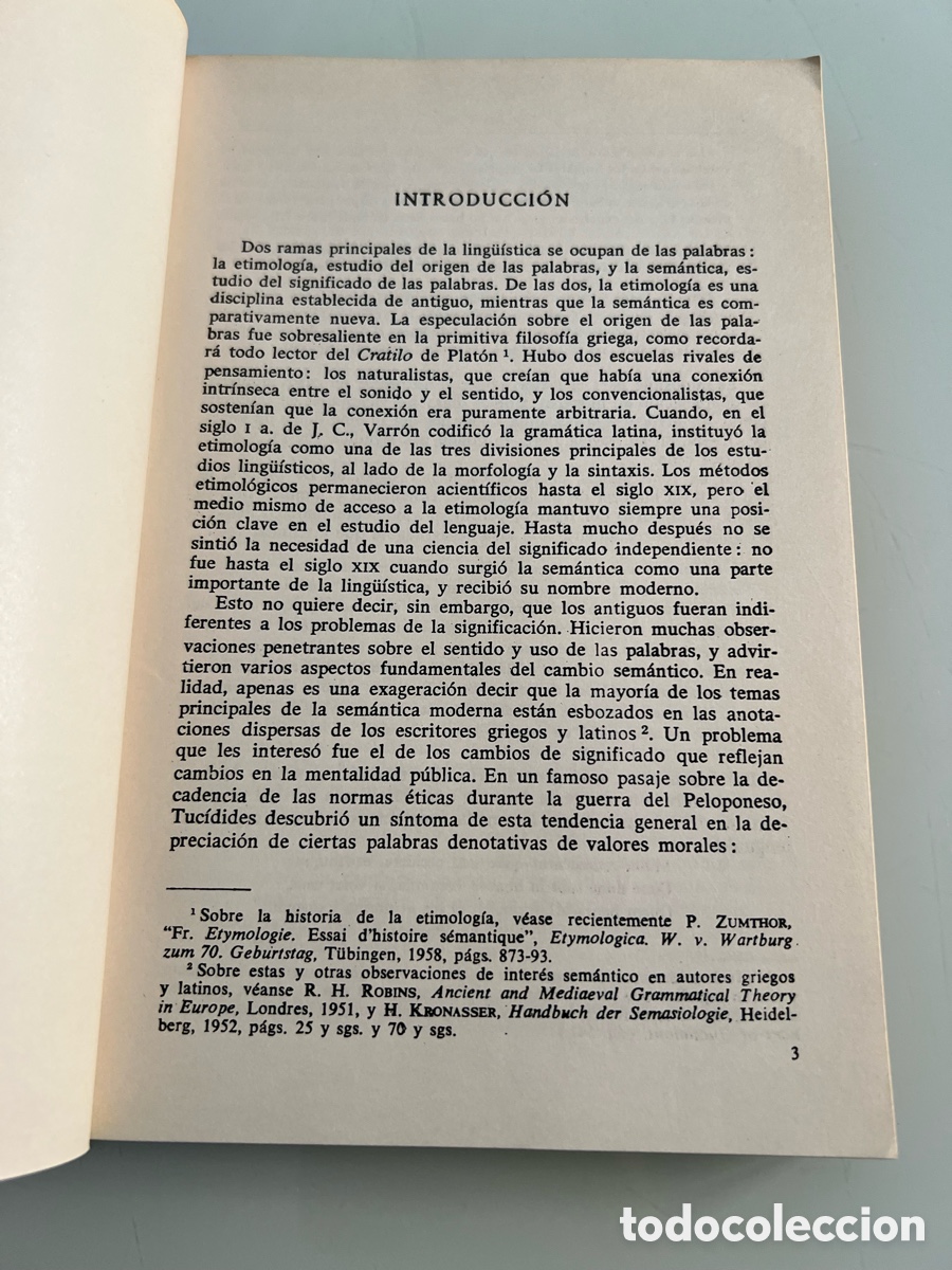 Libros de segunda mano: Semantica. Stephen Ullmann. Aguilar.1972 - Foto 8