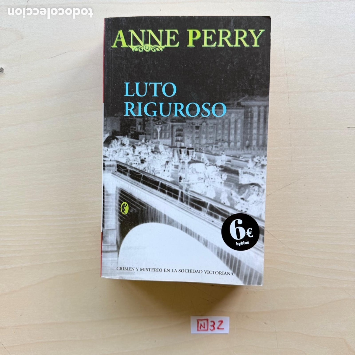 Libros de segunda mano: Libro luto riguroso anne perry