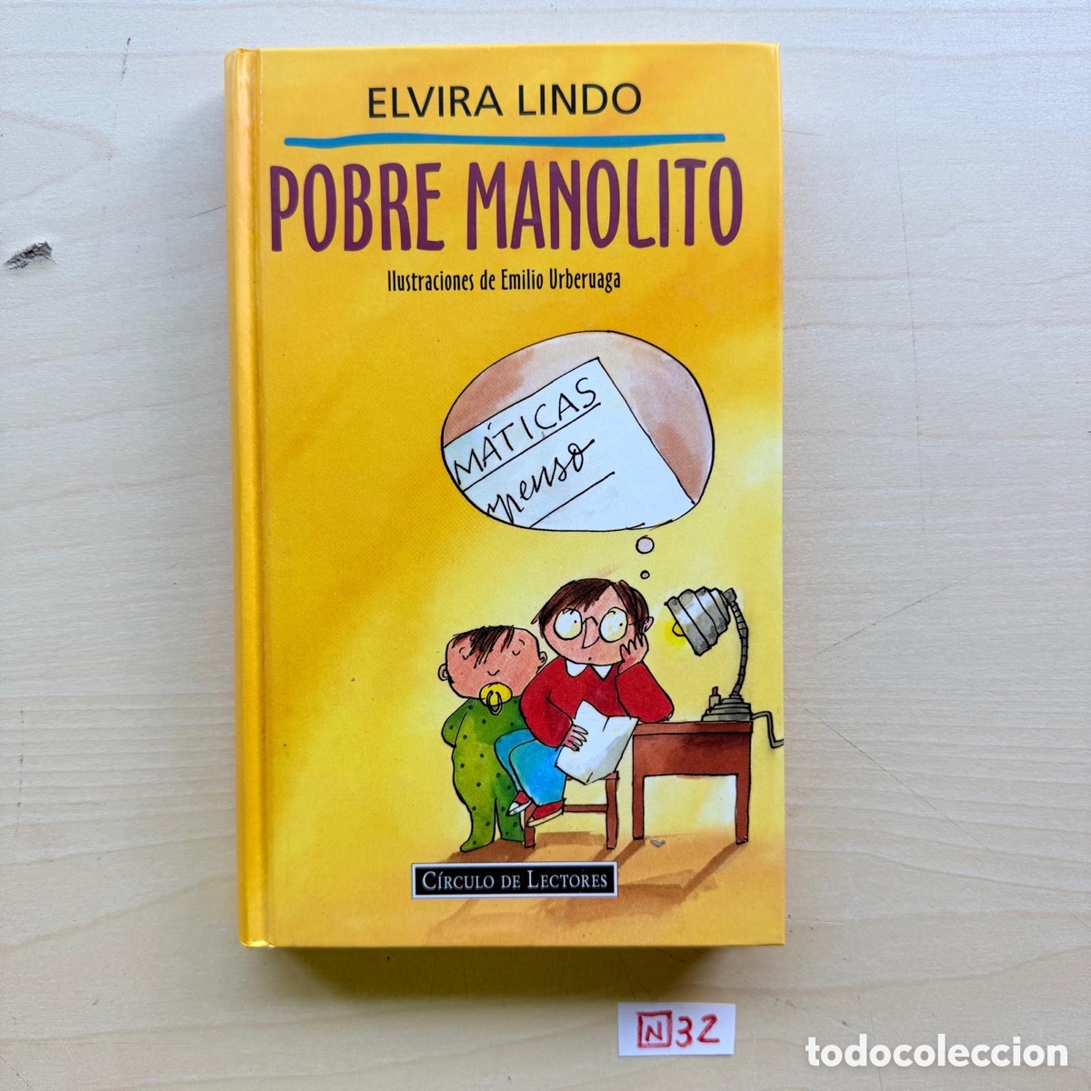 Libros de segunda mano: Libro pobre Manolito - Foto 1