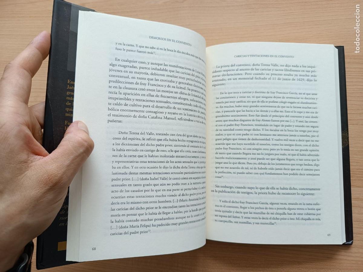 Libros de segunda mano: Demonios en el convento - Enrique Gonz&aacute;lez Duro. Ober&oacute;n - Foto 4