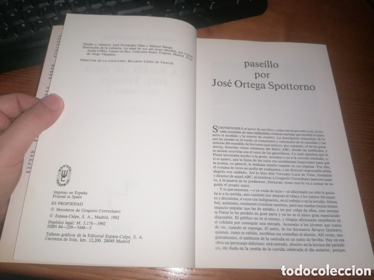 Libros de segunda mano: Libro: LA EDAD DE ORO DEL TOREO Gregorio Corrochano - Foto 3