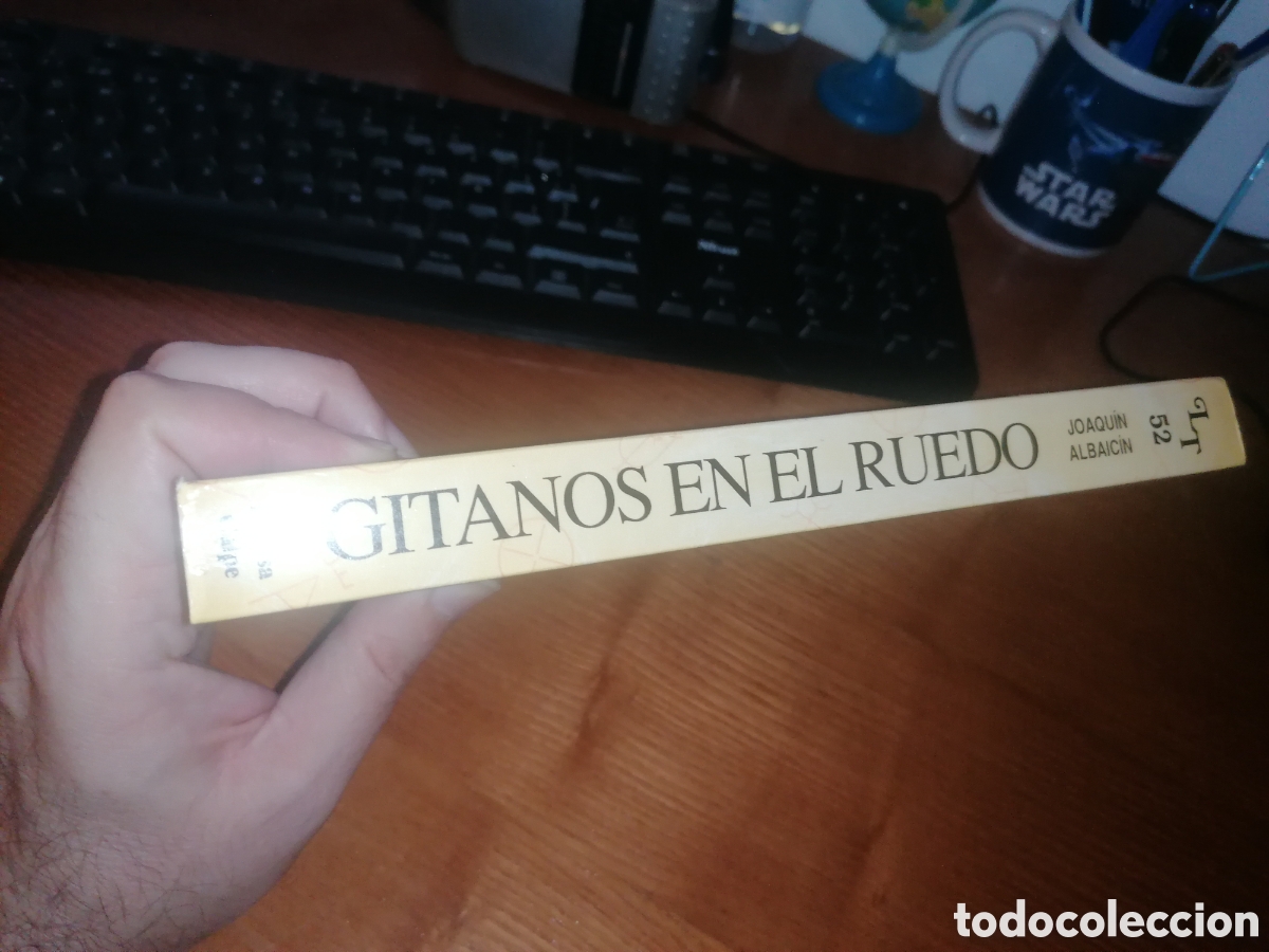 Libros de segunda mano: Libro: GITANOS EN EL RUEDO Joaqu&iacute;n Albaic&iacute;n - Foto 2
