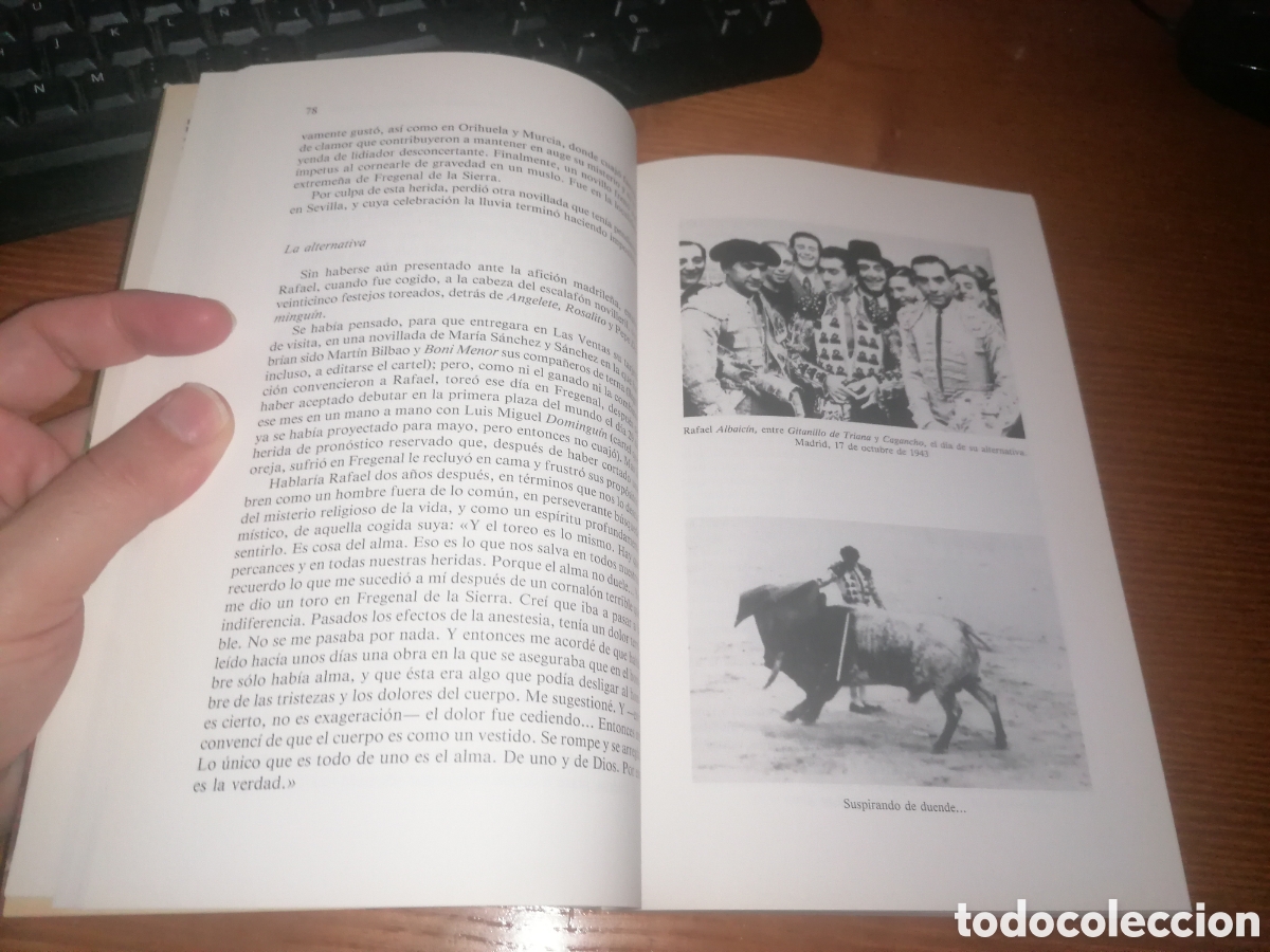 Libros de segunda mano: Libro: GITANOS EN EL RUEDO Joaqu&iacute;n Albaic&iacute;n - Foto 4
