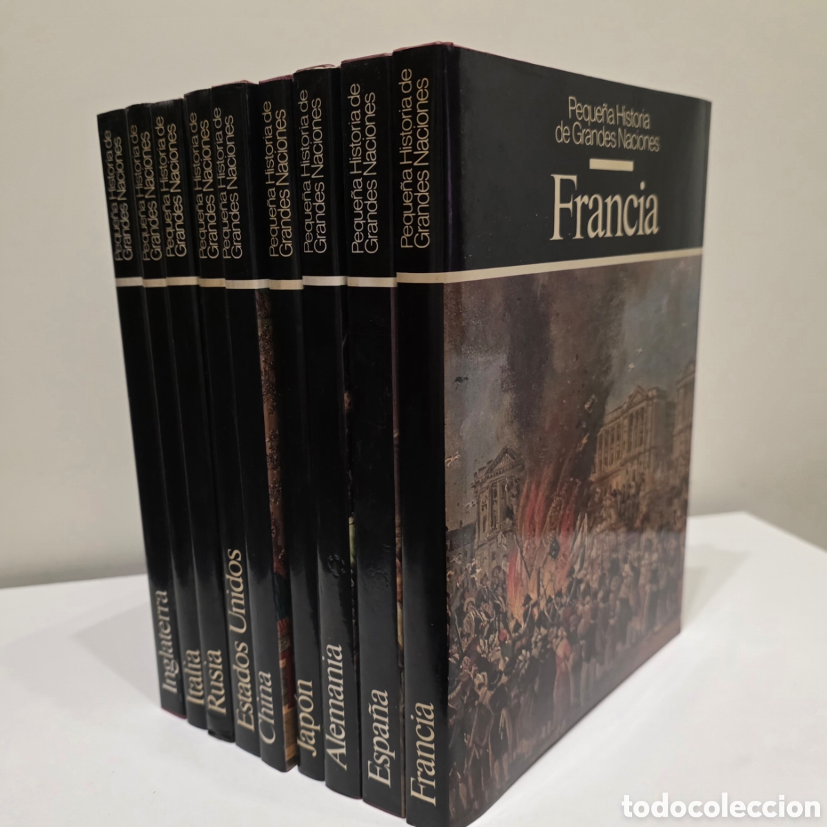 Libros de segunda mano: Colecci&oacute;n COMPLETA 9 tomos Peque&ntilde;a Historia Grandes Naciones (C&iacute;rculo Lectores)