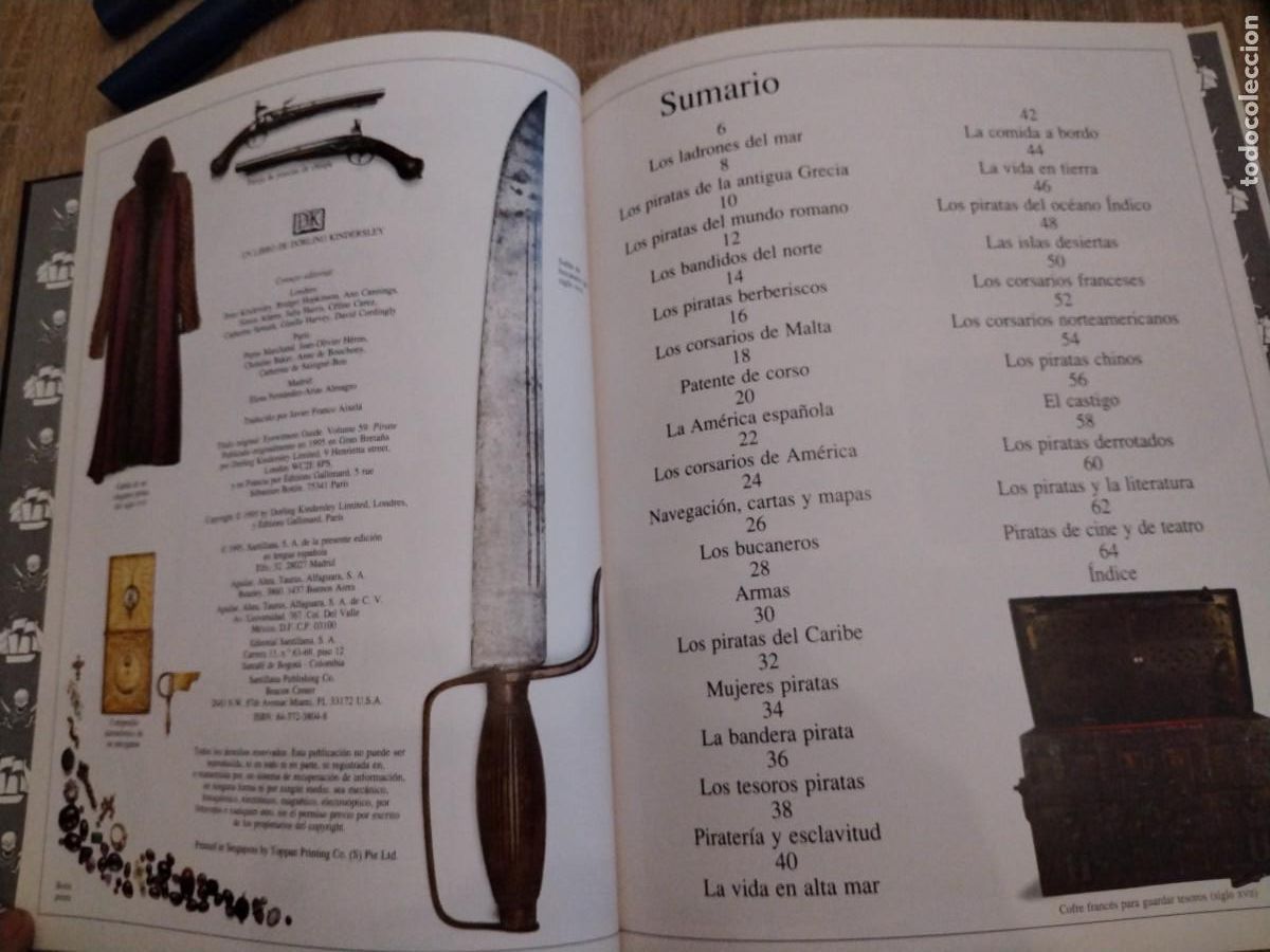 Libros de segunda mano: Corsarios y piratas- biblioteca visual altea- - Foto 5
