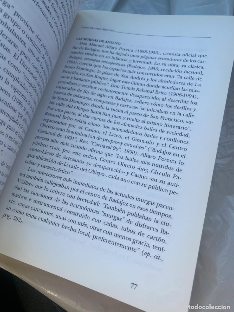Libros de segunda mano: LIBRO BADAJOZ CR&Oacute;NICAS DE SUS FIESTAS Y TRADICIONES - Foto 2