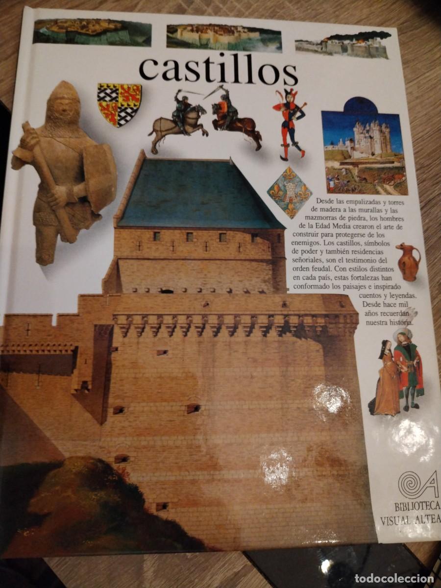 Libros de segunda mano: Castillos- biblioteca visual altea