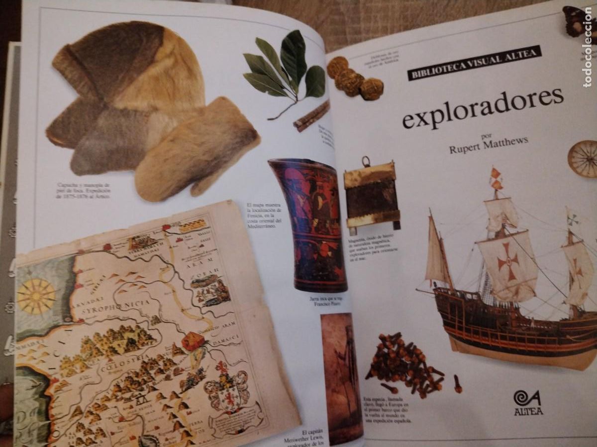 Libros de segunda mano: Exploradores- biblioteca visual altea - Foto 3