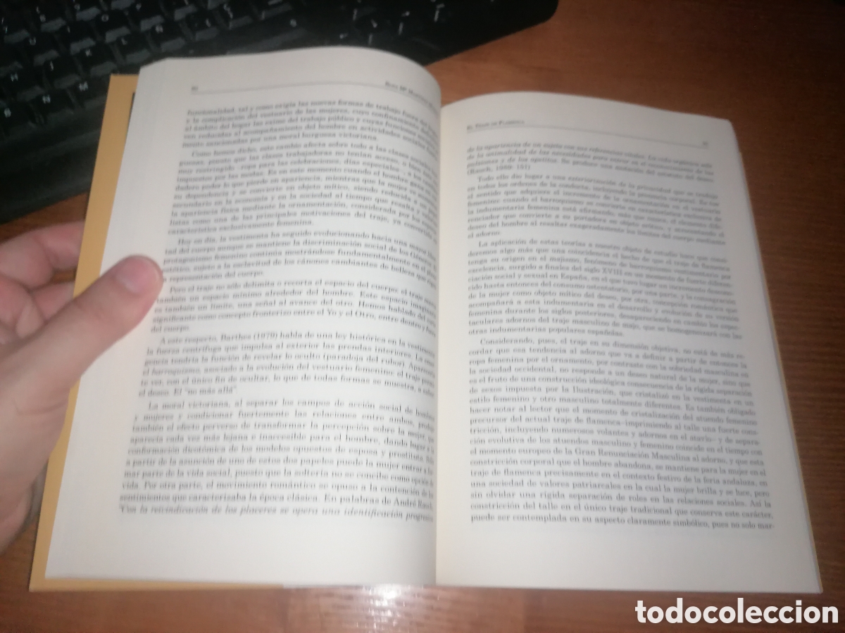 Libros de segunda mano: Libro: EL TRAJE DE FLAMENCA Rosa Mar&iacute;a Mart&iacute;nez Moreno - Foto 4