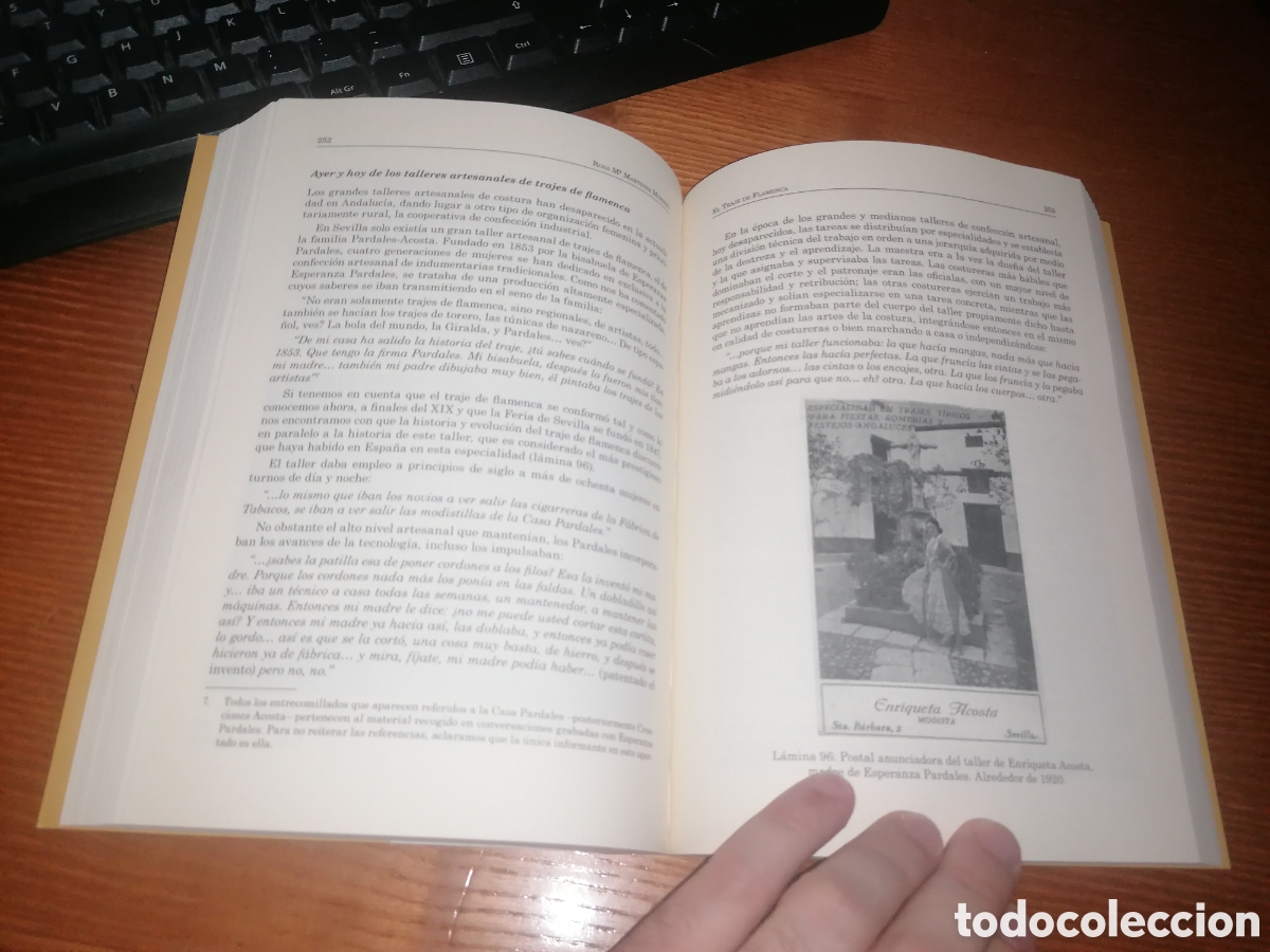 Libros de segunda mano: Libro: EL TRAJE DE FLAMENCA Rosa Mar&iacute;a Mart&iacute;nez Moreno - Foto 5