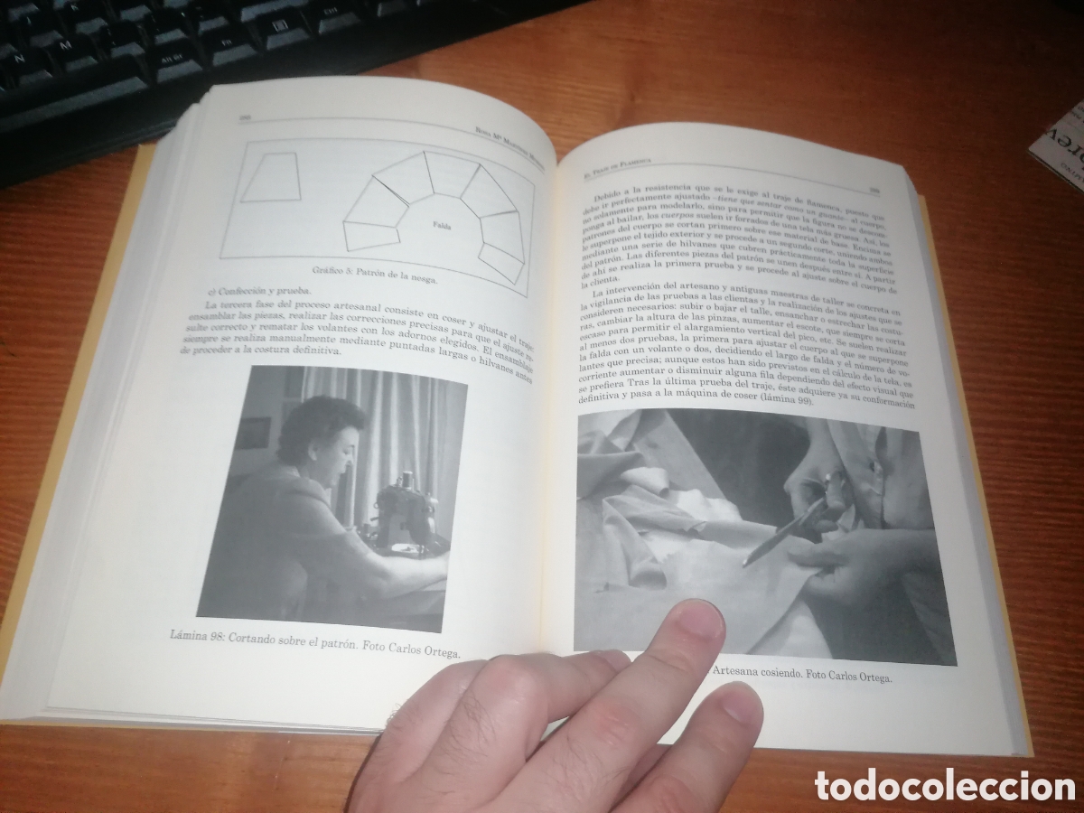 Libros de segunda mano: Libro: EL TRAJE DE FLAMENCA Rosa Mar&iacute;a Mart&iacute;nez Moreno - Foto 6